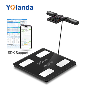 <span class=keywords><strong>Balance</strong></span> <span class=keywords><strong>connectée</strong></span> Yolanda <span class=keywords><strong>avec</strong></span> écran LED sur la <span class=keywords><strong>poignée</strong></span>, moniteur de santé domestique, analyse de la composition corporelle, mesure segmentée, pèse-personne - Product Image 1