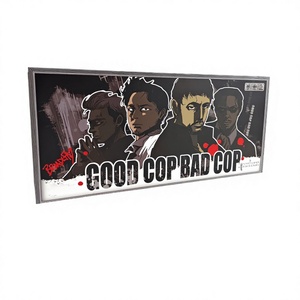 Good Cop Bad Cop, <span class=keywords><strong>Juego</strong></span> <span class=keywords><strong>de</strong></span> <span class=keywords><strong>Mesa</strong></span> <span class=keywords><strong>de</strong></span> Cartón Personalizado, 4-8 Jugadores, <span class=keywords><strong>Juego</strong></span> <span class=keywords><strong>de</strong></span> Cartas <span class=keywords><strong>de</strong></span> Estrategia para Fiestas y Ocio Chino - Product Image 1