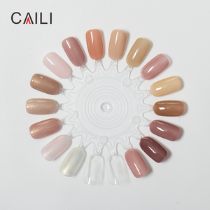 Venta al por mayor 12ml profesional UV/LED Gel esmalte de uñas Set 32 <span class=keywords><strong>colores</strong></span> <span class=keywords><strong>Pastel</strong></span> estilo francés OEM ODM servicio de etiqueta privada - Product Image 5
