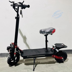 Trottinette Électrique Tout-Terrain Pliable 11 Pouces, Vélo Sportif Améliorable à Double Moteur pour Adultes, Charge 200KG, 48V 351-500W - Product Image 2
