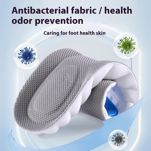 उच्च लोच खेल pu ज़ूम पॉपकॉर्न डिजाइन चल रहा बास्केटबॉल कुशन शॉक अवशोषण सांस लेने योग्य इनसोल्स - Product Image 4