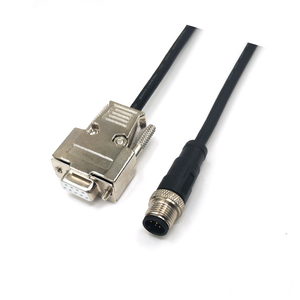Industrial Waterproof M12 a Coding Male Female 8pin M12 <strong>Circular</strong> <strong>Connector</strong> <strong>to</strong> <strong>Rs232</strong> <strong>Connector</strong> <strong>Cable</strong> - Product Image 6