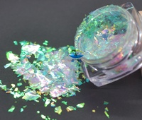 SHYZ Holographique Caméléon Vernis À Ongles Paillettes Cosmétique Flocon Pigment pour des Effets Visuels Améliorés