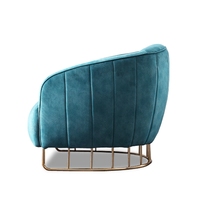 Fauteuil en tissu velours, canapé-lit moderne, plusieurs couleurs, peut être personnalisé