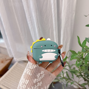 Funda Protectora de Silicona para Auriculares con Diseño de Gato Enojado, para Regalo y Promoción, con Llavero - Product Image 5