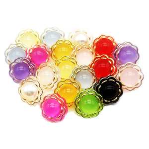 Phụ Nữ Của Thời Trang 20L Trong Suốt Thiết Kế Quần Áo Đan Áo Sơ Mi 12Mm <span class=keywords><strong>ABS</strong></span> Nhựa Ưa Thích Đánh Bóng Có Thể Giặt Trẻ Em Của Shank Nút Mrt - Product Image 4