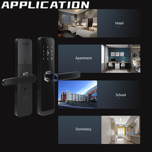 <strong>Door</strong> Lock <strong>Knob</strong> With Keypad Video Keyless Entry <strong>Digital</strong> <strong>Door</strong> Lock Fingerprint Wifi Aluminum Wood <strong>Door</strong> Mini <strong>Digital</strong> Handle Lock - Product Image 4