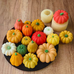 Nóng bán Silicone bí ngô hình khuôn cho hương liệu nến - Product Image 5