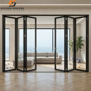 Puerta Plegable de Aluminio y Vidrio GS, Diseño de Villa para Interiores y Exteriores - Product Image 6