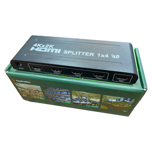 Professional OEM ODM 4Kx2K 1080P 1x8 8 Ports HDMI Splitter 4K 30Hz 3D 1 In 8 Out HDMI Splitter 4K Supports 3D