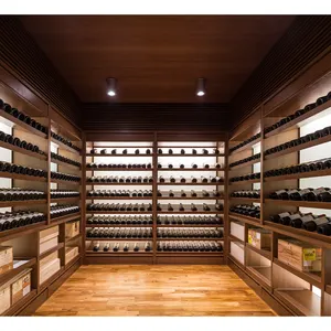 Mobile <span class=keywords><strong>Bar</strong></span> di Alta Gamma per Soggiorno, Angolo Whisky e Liquori, Stile Rustico, per Vino Rosso, Arredamento Casa - Product Image 1
