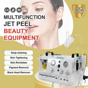 Hydro Water Aqua Dermabrasion Peeling Machine Oxygen Jet Aqua Oxygen Peel Handpiece 6 in 1 Facial Hydrodermabrasion - Product Image 2