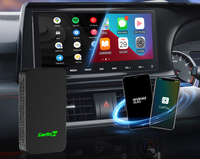 OEM 2Air Adaptador Inalámbrico con Cable para Carplay y Android Auto, Caja Inteligente para Auto con Navegación, Wifi, Bluetooth, Dongle, Garantía de 2 Años