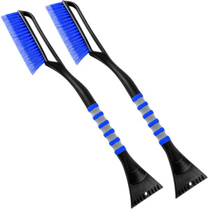 Brosse à neige multifonctionnelle pour voiture avec pelle amovible, grattoir à glace, matériau ABS/PP, 293g, légère, pour dégivrage et élimination de la glace - Product Image 1