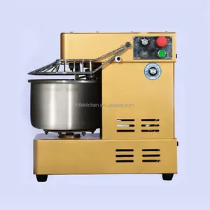 Heavy Duty Spiral Dough Mixer 5KG 25KG For Bakery with continuouslv variable transmission speed function