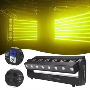 6 mắt LED chùm + laser Strobe 3 trong 1 <span class=keywords><strong>Dot</strong></span> <span class=keywords><strong>Matrix</strong></span> marquee di chuyển đầu Lazer DJ thiết bị DMX laser thanh ánh sáng - Product Image 1