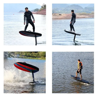 Planche de surf électrique intelligente professionnelle 8KW, marque GUETIO, 168cm/210cm, unisexe, utilisation en mer