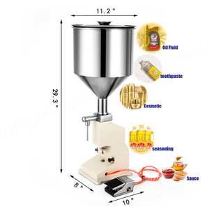 Machine de remplissage de liquide manuelle 5-50ml pour remplisseur de liquide d'huile d'eau USD 89.00X5 - Product Image 1