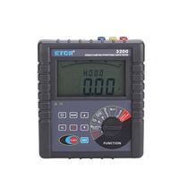 Dual Clamp Ground Resistance Tester High Accuracy Instrument Substation Tower Lightning-protection Ground for Work 1 Year IP67