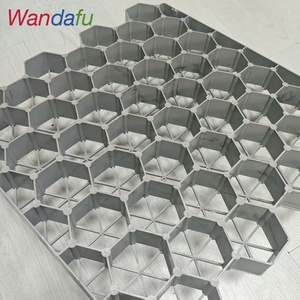 Mới màu xám tổ ong ngoài trời pavers lưới bê tông cỏ pavers lưới cho kiểm soát xói mòn xe đường lái xe cỏ - Product Image 1