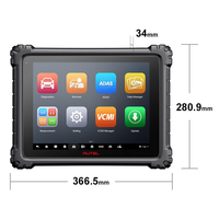 Tableta de Diagnóstico OBD2 Autel MaxiSys MS919, Herramienta de Osciloscopio VCMI 5 en 1, Topología 2.0, Codificación ECU, Escáner para Vehículos Diésel y Gasolina