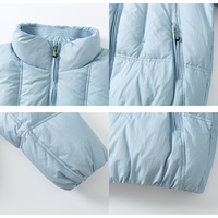 Veste d'hiver pour homme, coupe ample, col montant, duvet de canard blanc, imperméable, chaude