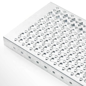 . 125 inch nhôm Grip strut an toàn tấm ván lưới khác nhau Chiều rộng đi bộ dốc với đục kỹ thuật tùy chỉnh cắt xử lý - Product Image 2