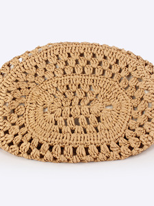 กระเป๋าถือสานมือขนาดใหญ่รุ่นใหม่ ซิปคู่ สำหรับใช้ในชีวิตประจำวัน พักผ่อน เดินทางไปทะเล วันหยุด ดีไซน์เรียบง่าย ทรงสี่เหลี่ยม คุณภาพสูง สำหรับผู้หญิง แบรนด์ Tanjing - Product Image 4