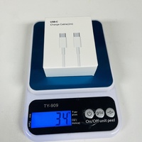 Cable de Datos de Carga Súper Rápida Tipo-C de 100W con Doble Cabezal, Conductor de Cobre Estañado de PVC, Transferencia de Datos de 1m para Teléfono Móvil y Portátil