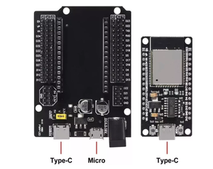 Carte de développement <span class=keywords><strong>ESP32</strong></span> ultra basse consommation avec USB Type-C, WiFi+BT, puce CH340C, DS12, DS15, SNH - Product Image 1