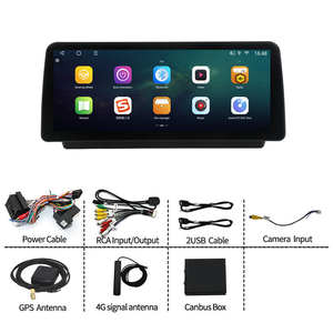 Autoradio 12,3 pouces avec écran tactile, interface utilisateur thématique, Android Auto, CarPlay, DSP, radio <span class=keywords><strong>FM</strong></span> AM/RDS pour Toyota Harrier 2021 <span class=keywords><strong>2022</strong></span> - Product Image 2