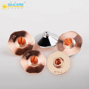 D28mm M11 H15 Boquilla de fibra de cobre de una sola capa Cabezal láser para Precitec WSX Hans para Raytools Ospri Corte láser Nuevo - Product Image 2