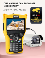 Compteur Détecteur de Satellite FindSAT VF9930 Pro CCTV/AHD/TVI/CVI DVB-S2+T2+C Combo Récepteur TV Analyseur de Spectre