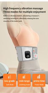 Cinturón de Masaje Vibratorio con Calor para la Espalda, Dispositivo para Aliviar el Dolor con Función de Masaje y Calor en la Cintura y Cinturón Adelgazante Abdominal - Product Image 4