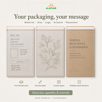 Bolsa de Embalaje de Ropa de Papel Kraft Glassine con Logotipo Personalizado, Proveedor de Soluciones de Embalaje de Ropa Personalizadas, para Equipos de Abastecimiento de Ropa