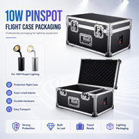 Mini Lámpara Pinspot Inalámbrica 2.4G de 10W con Batería LED, Control DMX IR para Fiestas, KTV, Discotecas