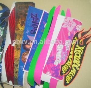 Ruban adhésif antidérapant en PVC imperméable pour skateboard, autocollant en papier de verre noir pour scooter et longboard - 9 pouces, autocollant adhésif avec avertissement - Product Image 5