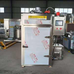 Línea de Producción Automática de Salchichas, Picadora de Carne, Mezcladora, Ahumador de Salchichas, Máquina para Hacer <span class=keywords><strong>Chorizo</strong></span>, Embutidora de Salchichas - Product Image 6