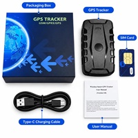 Traceur GPS magnétique 4G WF102 pour OEM automobile avec carte SIM mondiale