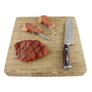 Dọc ép tre thớt, hình vuông mô hình hình học nhà bếp thớt Board cho pho mát, trái cây, nhỏ chuẩn bị nhiệm vụ - Product Image 4