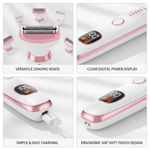 Épilateur électrique rotatif lisse pour femmes Truelybeauty, tondeuse personnelle, rasoir bikini, tondeuse, rasoir USB domestique, <span class=keywords><strong>intime</strong></span> - Product Image 6