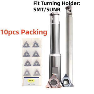 10 pezzi 11UID 16UID 22UID C60 D60 L55 A55 A60 2 2.5 3 4 5TRCNC utensile per taglio tornio foro profondo lama in carburo per <span class=keywords><strong>P</strong></span> <span class=keywords><strong>M</strong></span> - Product Image 6