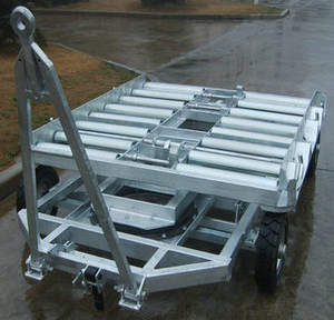1,6 T Aircraft Container <span class=keywords><strong>Dolly</strong></span> Pallet <span class=keywords><strong>Dolly</strong></span> para aviación de aeropuerto - Product Image 4