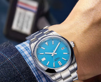 Reloj Automático Seiko OEM, Totalmente de Acero Inoxidable, Hecho en Japón, Manecillas Luminosas, Estilo Buceo, Lujoso, Minimalista, Mecánico, para Negocios