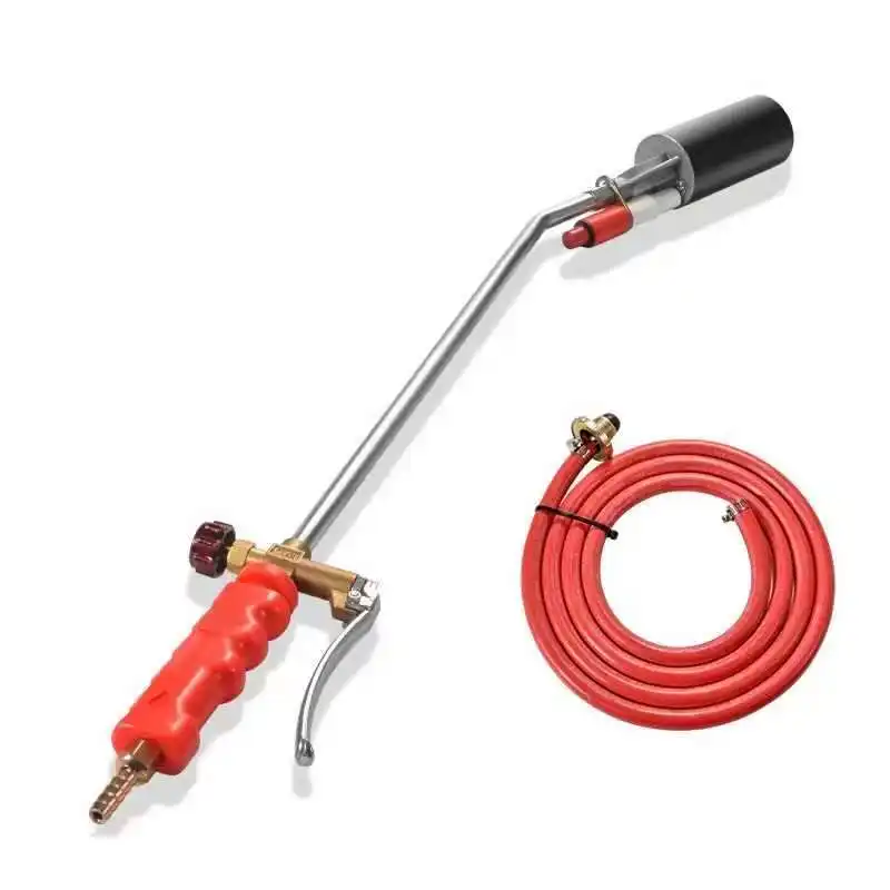 Tig Phụ Kiện Công Nghiệp Lớp Lỏng Dầu Khí Đèn Hàn Burner Weed Kiểm Soát Torch 35 Mét Flamethrower Cắm Trại Hàn BBQ