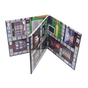 Tablero de Juego plegable de un cuarto impreso personalizado Tablero de juego de papel estilo Mesa - Product Image 1