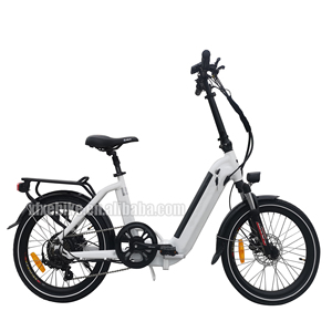 Bicicleta <span class=keywords><strong>plegable</strong></span> eléctrica de 20 pulgadas 48V 500W 10Ah Batería oculta Step Thru <span class=keywords><strong>Ebike</strong></span> <span class=keywords><strong>plegable</strong></span> para viajeros - Product Image 1