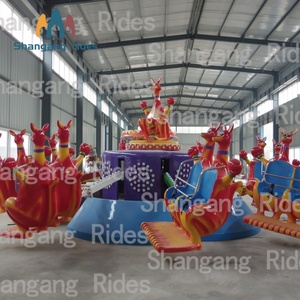 Kangaroo Bounce Fun, Atracción Familiar Giratoria, Aventura al Aire Libre, Hopping <span class=keywords><strong>Cyclone</strong></span> - Product Image 4