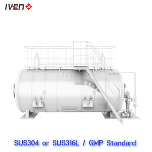Réservoir de stockage horizontal liquide personnalisé de qualité supérieure 5000L / Fournisseur d'usine avec réduction en gros - Product Image 1