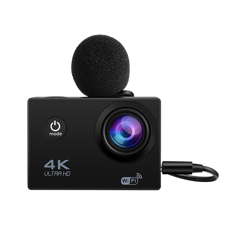 2021 Action Camera Real 4 K 30 FPS Motorcycle Camera WiFi Go Waterproof Mini Sports Camera